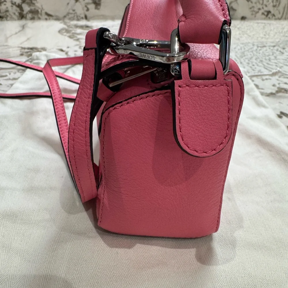Loewe pink mini puzzle bag - Picture 3 of 10